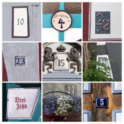 Serie Hausnummern
